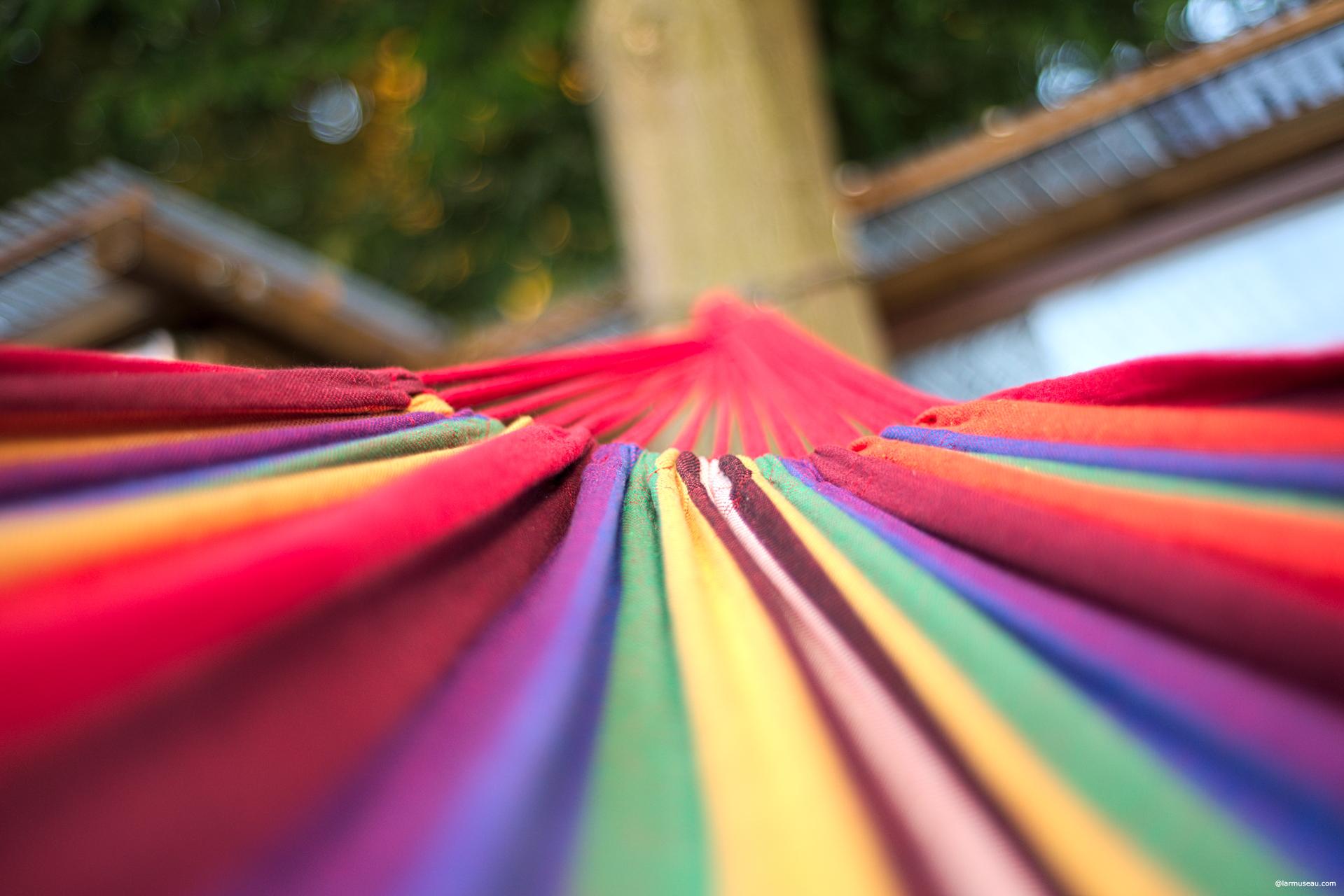 rain·bow (rān′bō′) n. 1. a. An arc of spectral colors, usually identified as red, orange, yellow, green, blue, indigo, and violet, that appears in the sky opposite the sun as a result of the refractive dispersion of sunlight in drops of rain or mist. b. A similar arc or band, as one produced by a prism or by iridescence. c. A graded display of colors.